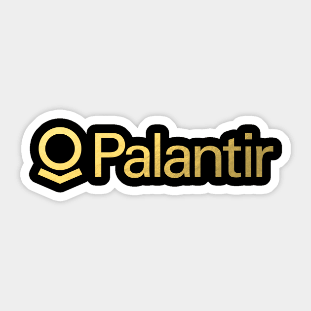 Palantir Company Sticker by postlycod